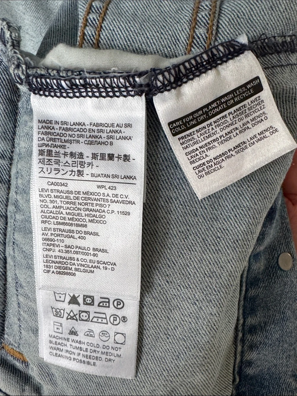 Levi's Light Blue Vintage-Inspired Denim Jacket